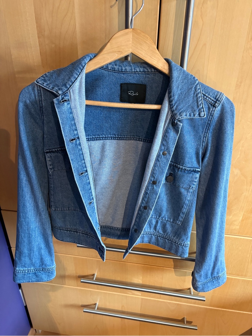 Rails Steffi Denim Jacket XS - Picture 3 of 16